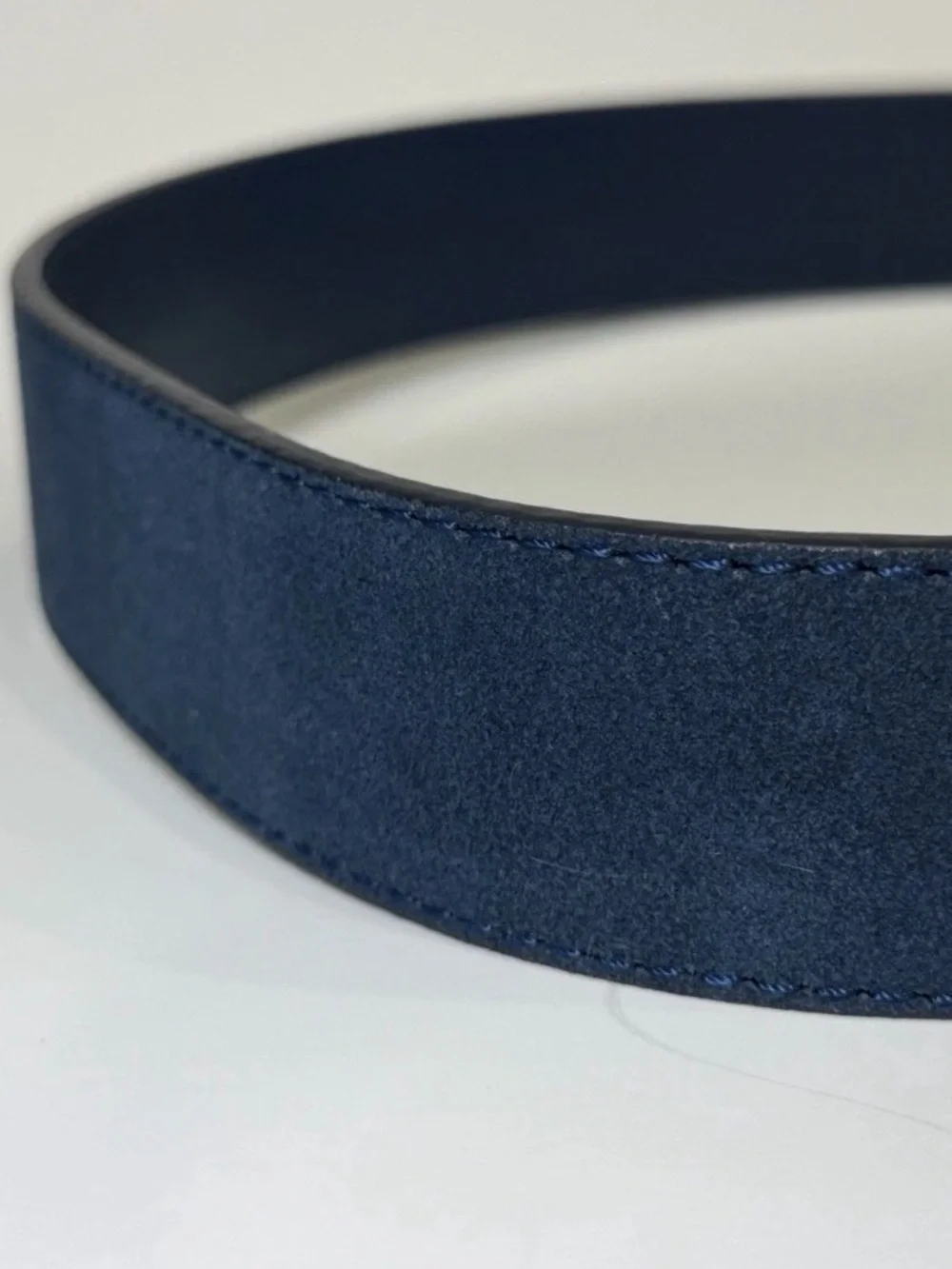 Bugatchi navy suede